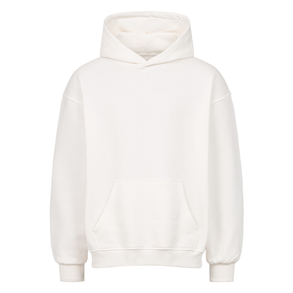 Live your life - Oversized Hoodie - weiß