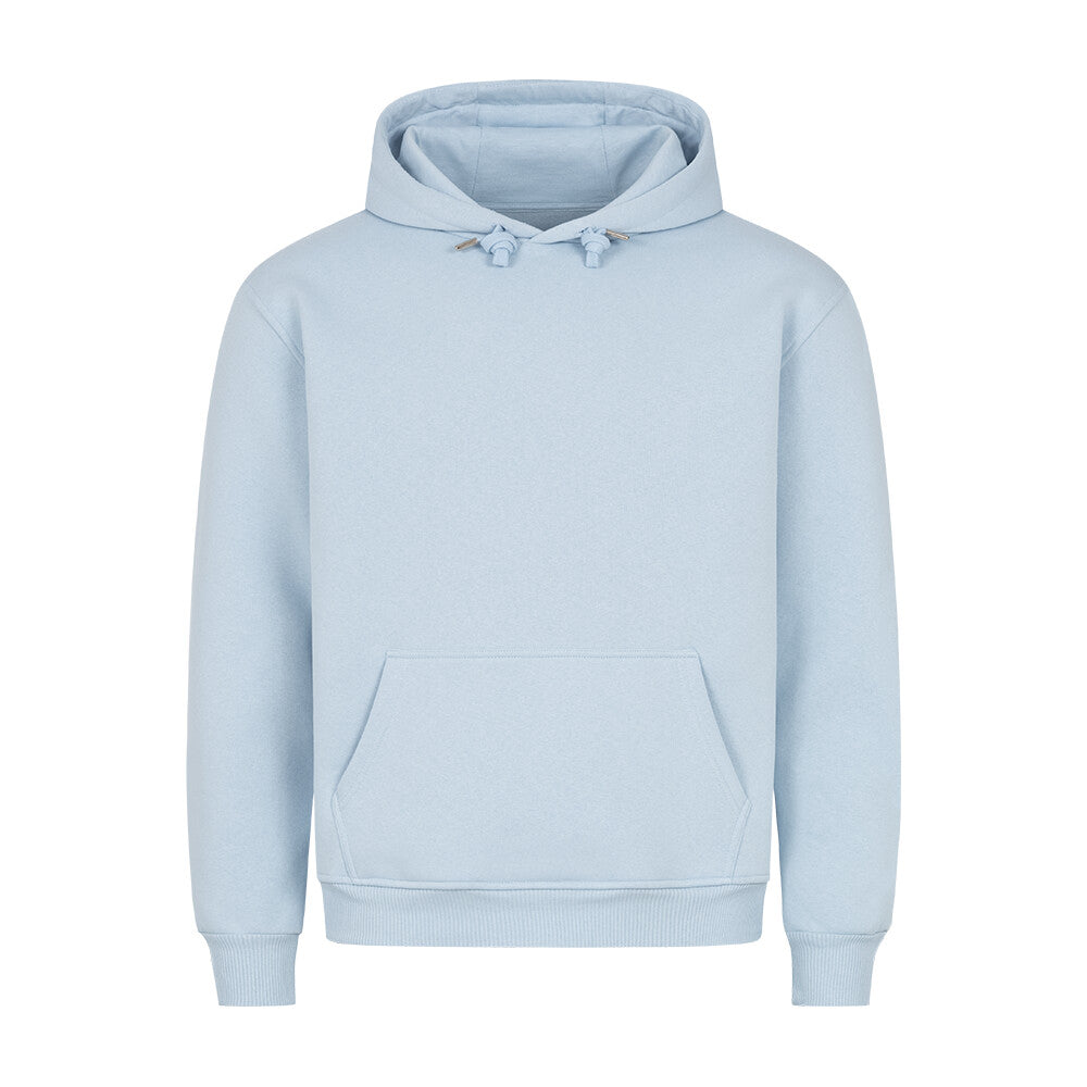hellblauer Winecation Oversized Hoodie