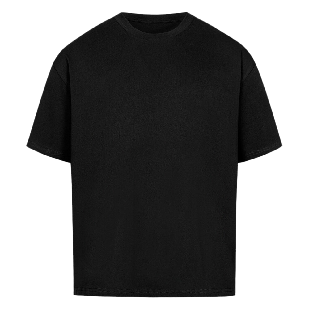 TRAVEL MORE - PREMIUM OVERSIZED T-SHIRT - SCHWARZ