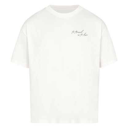 DREAM IT TRAVEL IT - Oversized T-Shirt - white