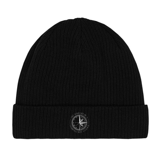 Life your life Beanie - schwarz